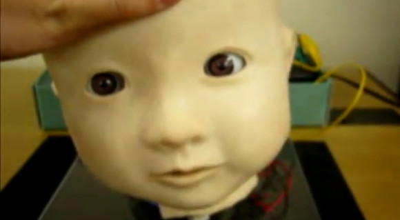 Robotic dismembered baby head likely to spark fear stampede