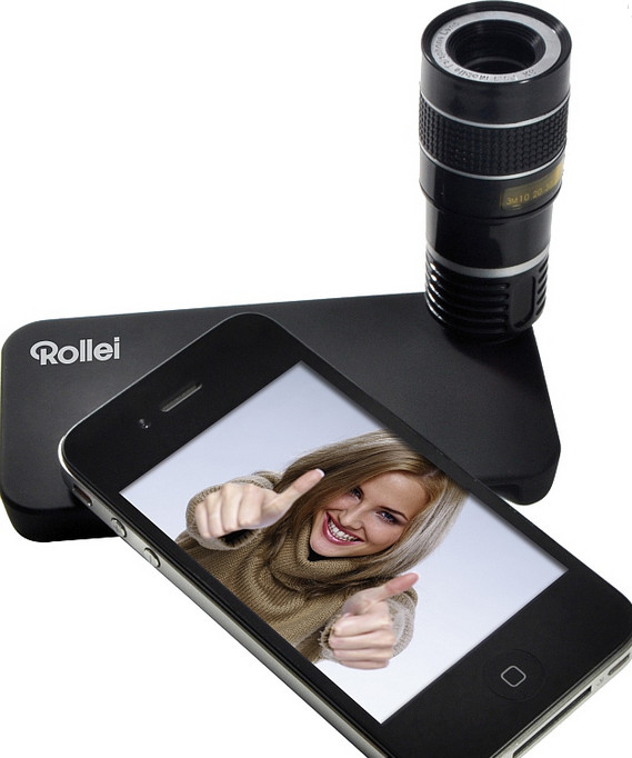 Rollei reduced to making gimmicky iPhone telephoto lens