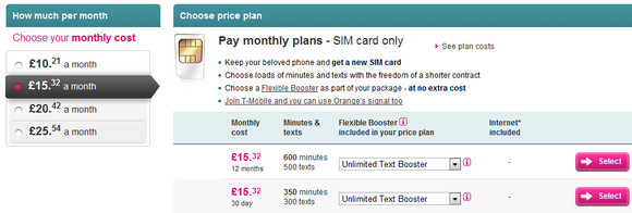 What's the best UK data hungry monthly rolling mobile tariff?