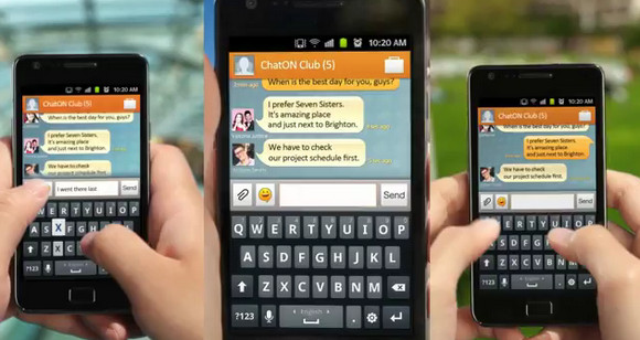 Samsung introduce ChatON cross-platform messaging service