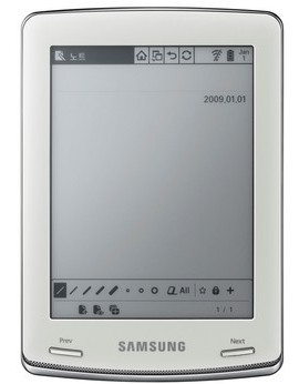 WH Smith go for Kindle with Samsung Slide eReader E60