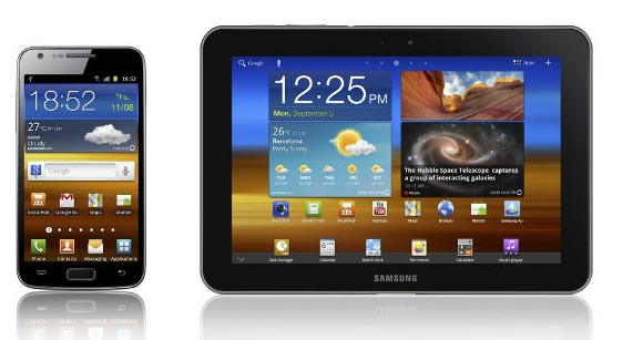 Samsung Galaxy S II LTE handset and Galaxy Tab 8.9 LTE tablet announced