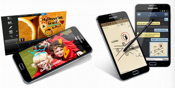 Samsung GALAXY Note shows off its sketching action in TV advert