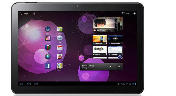 Samsung GALAXY Tab 10.1 Android Honeycomb tablet - details and specs