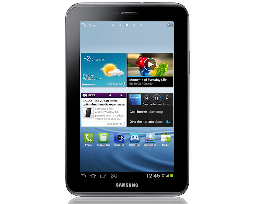 Samsung Galaxy Tab 2 announced, 7 inch screen, dual core, full specs