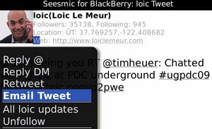 Seesmic Mobile Twitter Apps for Android and BlackBerry