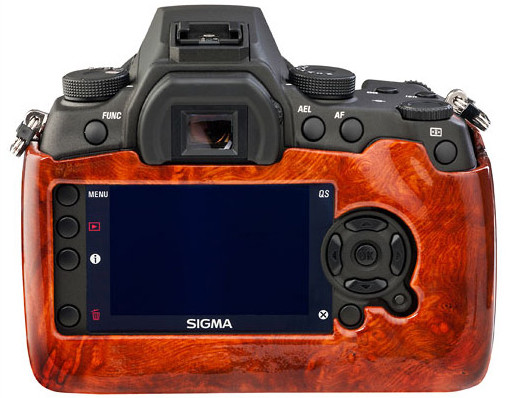 Sigma announces fabulously daft SD1 Wood Edition with burl veneer finish