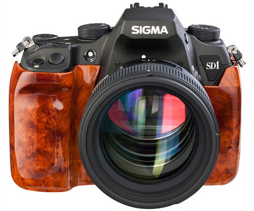 Sigma announces fabulously daft SD1 Wood Edition with burl veneer finish