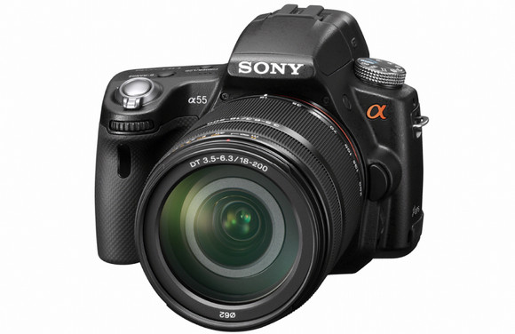 Sony SLT-A55V and SLT-A33 Alpha dSLRs offer 'Translucent Mirror Technology'