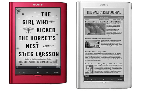 Sony slaps its PRS-350 eBook reader in the face of Kindle
