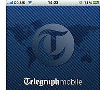 Daily Telegraph iPhone app lets users file breaking stories