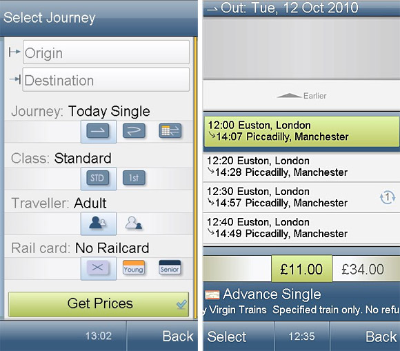 thetrainline.com free mobile app lets users buy tickets on the move
