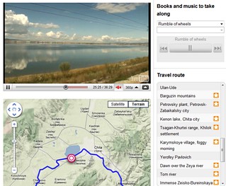 Moscow-Vladivostok - take a virtual journey on Google Maps
