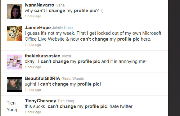 Twitter wobbles again, won't let people change their profile pics