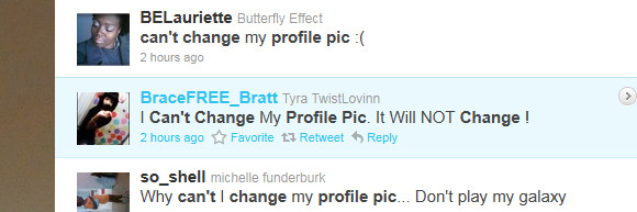 Twitter wobbles again, won't let people change their profile pics
