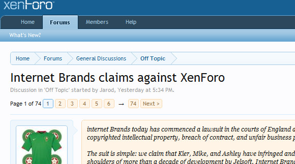 Forum Board Wars – may the Xen be with you (vBulletin vs XenForo)