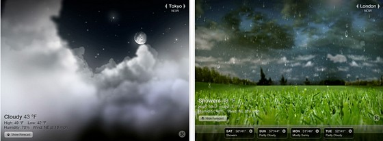 Weather HD for the iPad - lush, gorgeous, stunning - but a bit pointless