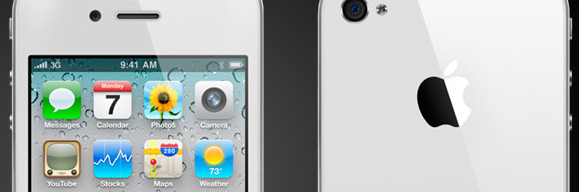 White iPhone 4 finally drags its shiny botty on to Three, Orange networks