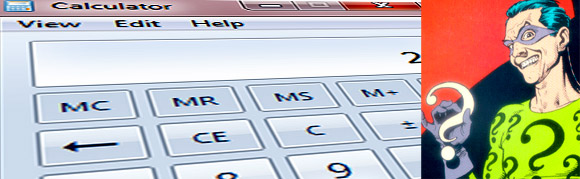 Where Are The Multiplication And Divide Symbols In Windows 7 Calculator 