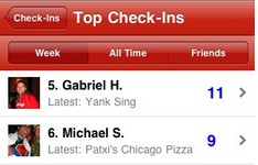 Yelp updates iPhone app and goes for Foursquare with 'check in' features