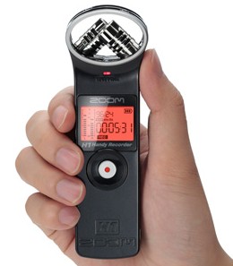 Zoom H1 offers high quality audio recordings for just £89