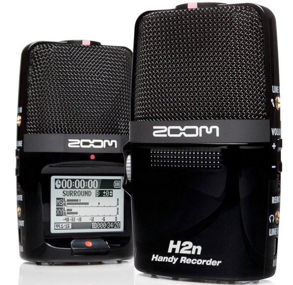 Zoom H2n Handy Recorder packs five studio mics in handheld package