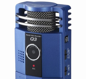 Zoom Q3 HD audio camcorder available in the UK