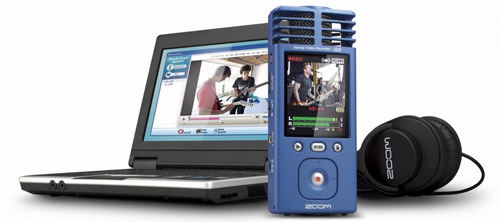 Zoom Q3 HD audio camcorder available in the UK