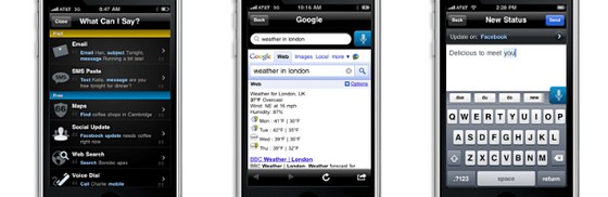 Vlingo iPhone app