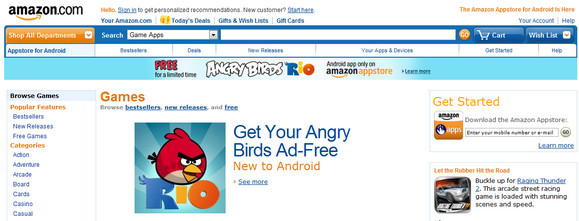 Amazon Appstore for Android now available, Apple goes off on one As expected, Amazon has announced the launch of its new on-device and Web-based Android application hub, known as the Amazon Appstore, warmly welcomed by Apple who immediately launched a legal challenge over...