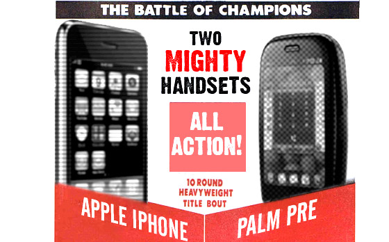 FIGHT! Palm Pre vs Apple iPhone 3GS – the smartphone titans take it to the ring We’ve been repeatedly asked which is the best phone between the sprightly contender Palm Pre and the all-conquering Apple iPhone 3GS, so we thought we’d put them in the ring...
