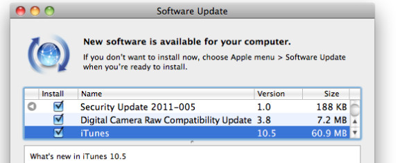 Apple releases iTunes 10.5 into the wild, gets ready to frolic with iOS 5 With the eagerly awaited iOS 5 software nearly ready to rumble, Apple have just released an update to iTunes, taking it up to version 10.5. Pin It