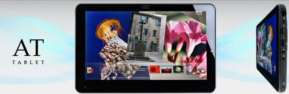 AT-Tablet – first Windows 7 3G tablet for Europe, packs 10″ screen, USB, webcam Dutch manufacturers Ambiance Technology have unveiled the AT-Tablet, described as the first European 3G touchpad operated by Windows 7 Home Premium. Pin It