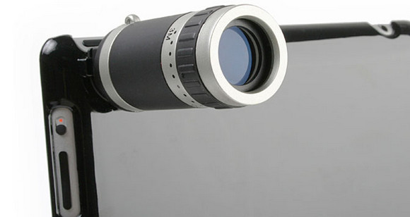 Bolt-on Brando telescope turns iPad owners into laughing stocks You can always rely on Brando to knock out some daft novelty items for the more-money-than-sense brigade, and we suspect they have excelled themselves with this ludicrous bolt-on ‘telescope’ for...