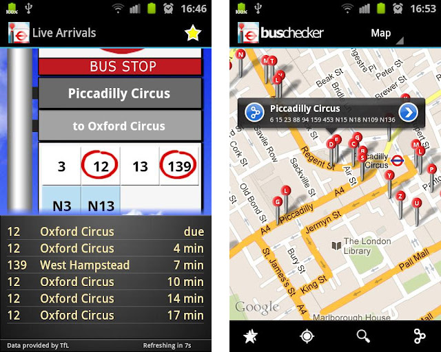 Bus Checker app for Android and iOS ensures you'll always get home in London