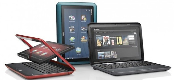 Dell Inspiron Duo netbook/tablet flip device up for pre-order It’s a clever, albeit weird looking, contraption allright, and now Dell’s innovative Inspirion Duo convertible netbook has gone up for pre-order on Microsoft’s store. Pin It