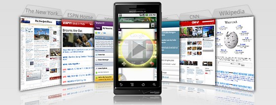 Already the most popular browser on Android market, the Dolphin Browser HD has recently been updated, with the new version bolting on a load of new features, including add-ons, multi-touch...