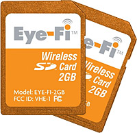 Eye-Fi’s range of wireless SD memory cards will finally be washing up on UK shores. Scheduled to shuffle on to shop shelves on 19 October, the Eye-Fi cards cunningly let you...