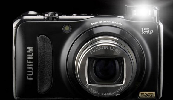 Fuji FinePix F300EXR monster zoom compact hits the UK Currently demanding space on retailer’s shelves near you is Fuji’s latest FinePix compact camera, the FinePix F300EXR, a small camera with a mahoosive zoom range. Pin It