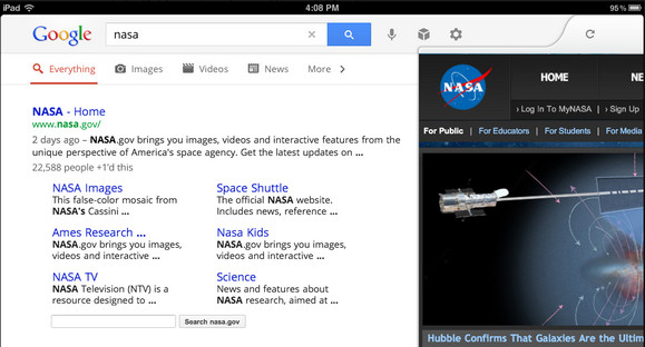 Google upgrades Search app for iPad, adds swishy new features Google has declared itself pleased to be launching a ‘significant redesign’ for their Google Search for iPad application, and have released a plinky-plonky video showing off its new features. Pin...