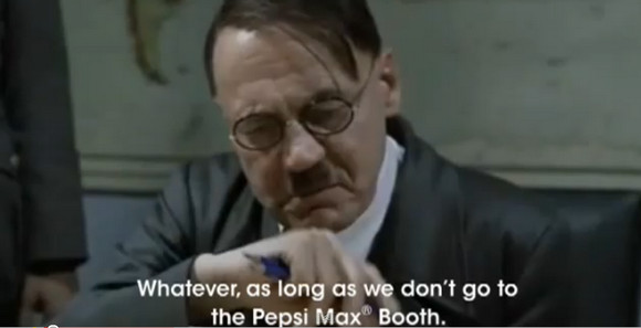 These ‘Hitler Downfall’ videos tend to get taken down pretty sharpish, but this one is well worth seeing while it’s here. Pin It