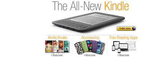 Amazon now selling more Kindle books than paperback and hardback combined Amazon has announced that their customers are now buying more Kindle books than all print books – hardcover and paperback – combined. Pin It