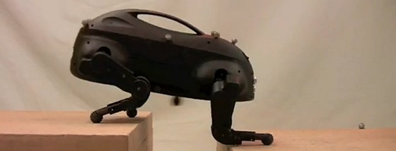 Boston Dynamics – who previously scared the Beejuzus out of us with their  BigDog robotic load carrier creation -  has produced a smaller, meaner, weirder version, aptly called Little Dog....