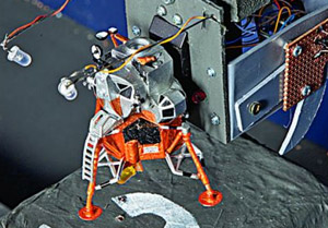 Lunar Lander rebuilt on Southwold Pier, Suffolk Showing the kind of spirit that once made Britain the home of the Sinclair C5 and the Bouncing Bomb, engineer Iain Sharp decided to commemorate the 40th anniversary of the...