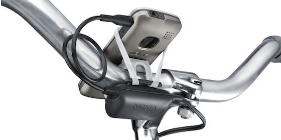 Nokia’s £13 bicycle dynamo mobile charger for lycra-clad techies We love cycling and we love gadgets, so Nokia looks to be pedalling into a world of win with their new bicycle charging kit. Pin It