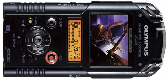 Olympus LS-20 PCM digital recorder packs dual mics and HD movie recording – full specs Looking rugged and tough enough to survive gruelling field trips and repeated trips into the mosh pit is Olympus’s new LS-20 Linear PCM digital recorder recorder, offering HD movie recording and “recording...