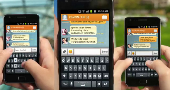 After seeing Apple totally rip off Blackberry Messenger, Samsung has decided to get in on the act too, announcing their new me-too free messaging service called ChatON. Pin It