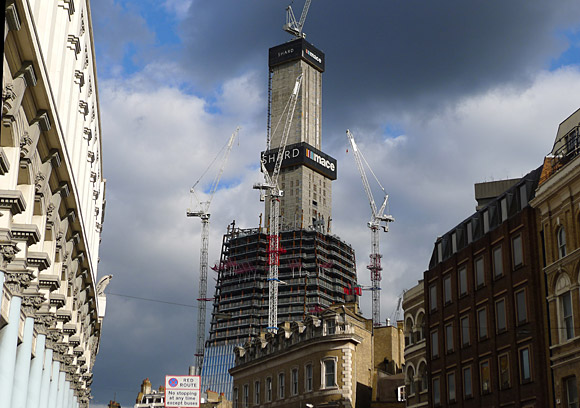 The London Shard rises! Europe’s tallest skyscraper climbs higer Originally called the ‘London Bridge Tower’, and then the ‘Shard London Bridge’ and ‘Shard of Glass’ before most people settled on describing it as ‘The Shard,’ this elegant skyscraper is...