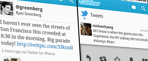 Twitter updates Android app, promises ‘awesomeness’ We’re not sure if we should be serving up a Spock-style raised eyebrow at the timing here, but hot on the heels of a major Facebook Android app upgrade comes...