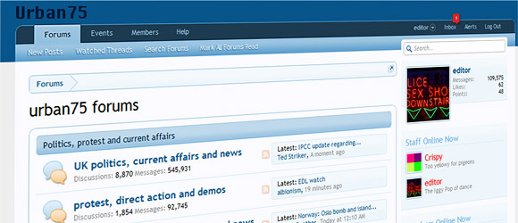 urban75 becomes XenForo’s biggest UK installation as community site transfers 10.3 million posts from vBulletin Our sister site urban75 hosts one of the UK’s biggest online communities, and has just switched from the popular vBulletin forum software to the new XenForo system. With over 10.3...